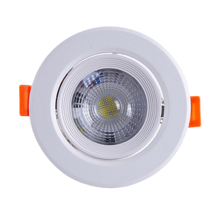 Foco LED de 5W 7W con luz empotrada de rotación ajustable cuadrada redonda - Product Image 1