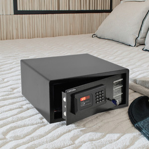 Chất Lượng Cao Kim Loại Kỹ Thuật Số Khóa An Toàn Tiền Gửi Hộp Phòng Khách Sạn Kích Thước Thạc Sĩ Mã An Ninh Cho Trang Chủ Sử Dụng-Bảo Vệ Máy Tính Xách Tay - Product Image 3