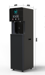 Distributeur d'eau vertical commercial OEM tout-en-un avec boîtier en acier au carbone et triple température pour écoles, gymnases et bureaux - Product Image 3