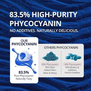 Fournisseur OEM de gummies à la spiruline, complément alimentaire à base d'algues spiruline pour des bienfaits naturels de la spiruline améliorés - Product Image 3