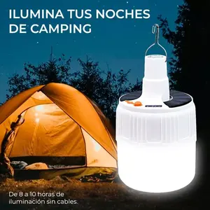 Lámpara LED Recargable para Camping con 1680 Lúmenes de Brillo y 5 Horas de Duración para Uso en Exteriores, Modelo LEDGC26 de ELEGATE, Impermeable - Product Image 4
