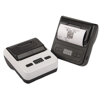 Printer Thermal Portabel Berkualitas Tinggi 80mm Nirkabel 3 Inci, Printer Struk Mini Portabel USB, Printer Tiket Thermal