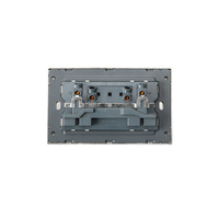 Universal 13A Socket Fast Charger Interruptor de pared eléctrico y Socket PC Panel Blanco