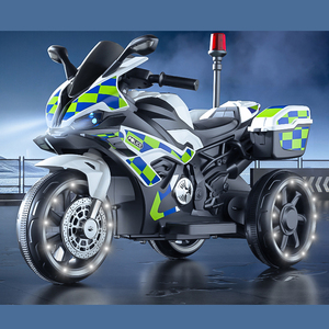 <span class=keywords><strong>Moto</strong></span> Elettrica per Bambini 6V con Luci LED, Triciclo <span class=keywords><strong>Giocattolo</strong></span>, Auto Cavalcabile, Bici con Paraurti, Scooter per Bambini - Product Image 3