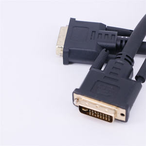 Kabel Data DVI, 1.5m 24 + 5 sinyal Video DVI kabel Data PVC koneksi Male ke Male untuk Monitor komputer proyektor dan mesin - Product Image 1