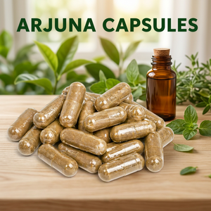SAFA INTERNATIONAL Arjuna <b>Herbal</b> <b>Supplement</b> Solvent Extract Plant Capsules (60 Count) Natural for Health Food & Cosmetic Use - Product Image 1