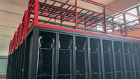 Centre de données IA : Conteneur de serveur IT avec système de câblage, Pod modulaire préfabriqué, Skid IT pour centre de données