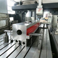 YOGIE Poutre transversale robuste en fonte pour fraiseuse à portique, grande taille OEM, pièces de traverses usinées de haute précision, ISO9001