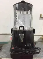 10L Réservoir Unique Boissons Chaudes Chocolat Réchauffeur Mélangeur Chocolat Lait De Soja Boisson Chaude Lait Thé Distributeur Vin Chaud Machines