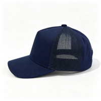 Casquette Trucker Snapback 5 Panneaux Personnalisée de Haute Qualité avec Broderie 3D et Impression en Relief, Style Vintage Unisexe, Toutes Saisons