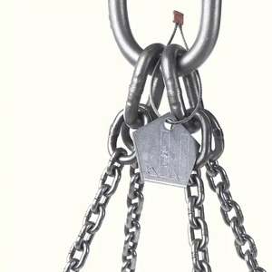 Eslinga de Cadena de Cuatro Brazos, Grado 80, Acero 100, Resistente, Ajustable, Eslinga de Cadena G80, Cadena de Elevación - Product Image 2