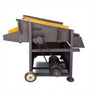 Automatic 220V 3kW Vibrating Screen <b>Sand</b> Sifter Factory Price Stone Gravel <b>Sieving</b> Machine 120kg 1-Year Motor - Product Image 1