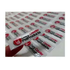 Impermeable 3D en forma especial PVC adhesivo decoración pegatina logotipo artesanía marca etiqueta