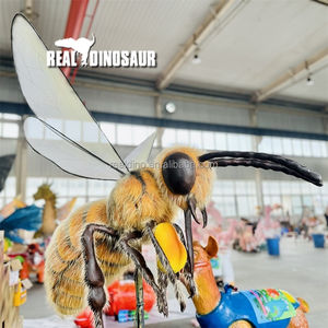 หุ่นยนต์จำลองผึ้ง  แบบจำลองแมลง  หุ่นยนต์ผึ้งน้ำผึ้งสำหรับตกแต่งสวน - Product Image 4