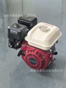 Motor de Gasolina Rojo de 212 CC, Monocilíndrico, Refrigerado por Aire, de 4 Tiempos, para Uso en Bombas y Cultivadoras - Product Image 3