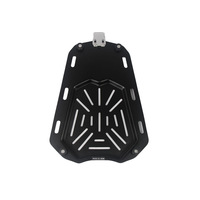 Base de Montaje Rápido para Baúl de Motocicleta, Placa de Aluminio para Maletero, Compatible con 28L 36L 45L 55L 65L 80L 100L