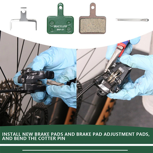 Pastillas de freno de disco hidráulico de cerámica para bicicleta BUCKLOS, pastillas de freno MTB, resistentes al desgaste, pastillas de freno de disco para bicicleta de montaña, OEM/ODM - Product Image 6
