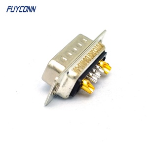 7-Pin D-SUB Hochleistungsstecker <span class=keywords><strong>7W2</strong></span> <span class=keywords><strong>DB</strong></span> Steckverbinder, Lötkelch-Typ Männlicher <span class=keywords><strong>7W2</strong></span> D-SUB Stecker - Product Image 5