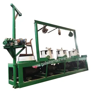 Factory Price High Speed Low Carbon Cold Drawn Steel Black Pulley Coil Wire Drawing Machine