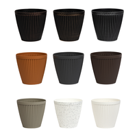 Pot à Bonsaï en Plastique Moderne, Pots de Plantes en Plastique, Jardinières pour Plantes d'Intérieur, Pot à Fleurs, Décoration de Salon