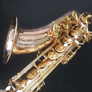 Lunette <span class=keywords><strong>de</strong></span> saxophone OEM en cuivre, couleur argent, cuivre Rose Bb, col argent - Product Image 6