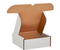 Boîtes d'expédition personnalisées en carton ondulé, type avion, avec inserts pour cosmétiques, cadeaux et emballages de vente au détail