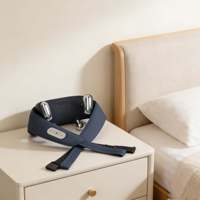Masseur de cou et d'épaules OEM personnalisé avec fonction chauffante, sangle de massage mains libres réglable, appareil rechargeable directement de l'usine