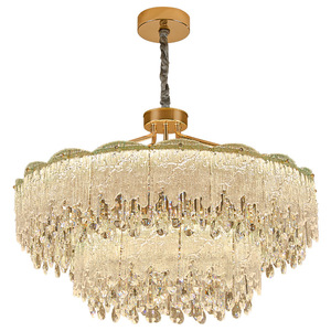 Lampadario in Cristallo di Lusso Francese, Elegante Lampada a Sospensione di Alta Gamma per Soggiorno, Camera da Letto e Sala da Pranzo - Product Image 4