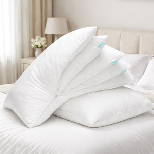 Customized Adjustable Luxury Pillows Set of <b>Back</b> & Stomach Sleepers Cooling Down Alternative Hotel Pillows - Product Image 1