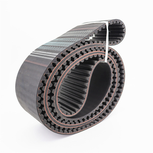 Courroie de distribution industrielle en caoutchouc série HTS de marque ZD, courroie synchrone noire, vente chaude, 1456-14M 1540-14M 1610-14M OEM/ODM - Product Image 1