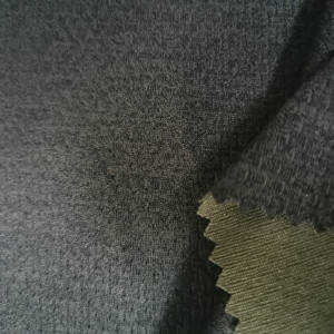 Tissu en <span class=keywords><strong>maille</strong></span> œil-de-perdrix 100 % polyester tricoté, imperméable et respirant, conception personnalisée pour vêtements de sport et ameublement pour filles - Product Image 5