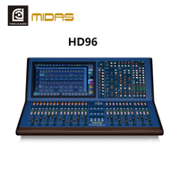 Mezclador de Audio Digital Metálico HD96 de 144 Canales con Potencia de 2650W para Uso en Escenarios de DJ
