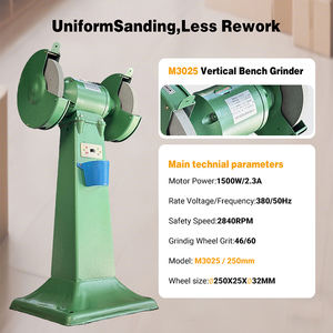 Amoladora Vertical <span class=keywords><strong>de</strong></span> Banco Julante M3025, Amoladora <span class=keywords><strong>de</strong></span> <span class=keywords><strong>Pedestal</strong></span>, Máquina <span class=keywords><strong>de</strong></span> Pulir con Disco Abrasivo - Product Image 5