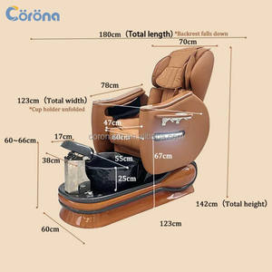 Moderno Sistema de Pedicura con Silla de Spa y Función de Masaje para Salón de Uñas y Spa - Product Image 6