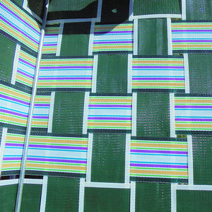 Portavasos plegable de poliéster bohemio vintage a rayas, reposabrazos, silla palmeada para césped, moderna para uso en Playa y exteriores - Product Image 3