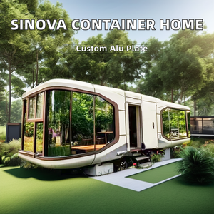 Les maisons de conteneur en acier de 40 pieds et 20 pieds sont utilisées pour les bureaux et les magasins utilisant des maisons mobiles avec des salles de bains de cuisine - Product Image 3