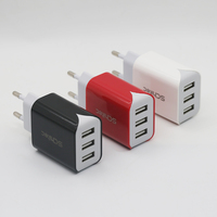 Schitec CE18W Teléfono inteligente Cargador rápido USB C Cable Cargador de viaje Multipuerto 18W Cargador de teléfono celular