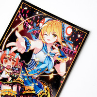 Manches de cartes personnalisées imprimées avec des photos d'idoles coréennes, des personnages d'anime, des personnages d'animation, des manches de cartes Mtg adaptées aux jeux de société, aux cartes Yugioh, aux cartes Pkm
