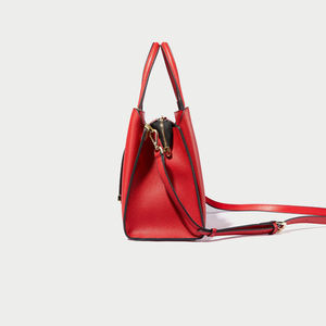 Bolsos de mano de alta capacidad para mujer, bolsas de mano con etiqueta privada, de hombro, Color rojo, de cuero genuino, cruzado, <span class=keywords><strong>2022</strong></span> - Product Image 5