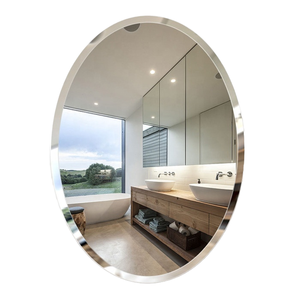 Runway Shape LED <b>Mirror</b> with Pencil Edge <b>Black</b> <b>Frame</b> IP44 Rated Modern Design for Hotel & Living Room <b>Bathroom</b> Wall <b>Mirror</b> - Product Image 2
