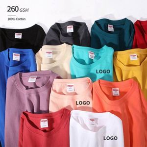 Drop Shoulder Blank Summer Tee 100% Cotton Plain Custom Wholesale Clothes Men's T Shirt Tshirt Sublimation Blanks Woven 2Pcs - Product Image 1