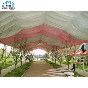 חיצונית עמיד למים שקוף pvc מסגרת אלומיניום גג גג גג אוהל צד עליון קובייה חתונה אירוע ברור אירוע חתונה אוהל מרקי חתונה