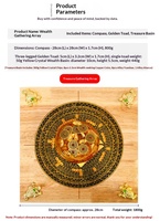 Boussole Luo Pan de Feng Shui Métaphysique de Qualité Professionnelle, Outil Directionnel en Plaque Métallique, Décoration de Bureau et Correction d'Énergie pour la Maison