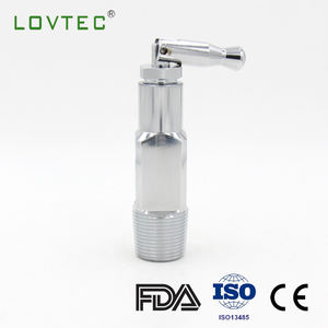 Fermeture d'angle en laiton CGA540 robuste, vanne de sécurité haute pression, vanne de bouteille d'oxygène pour bouteilles d'oxygène - Product Image 2