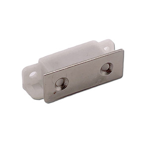 Magnetic Door Catch C-92CC Stainless Steel 45x16mm Industrial Use With Screw Installation - Product Image 2