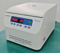 MKE Centrifuge Laboratorium Universal Portabel Ukuran Kecil untuk Meja dengan Kapasitas 12x20ml Kecepatan Rendah (2ml-50ml)