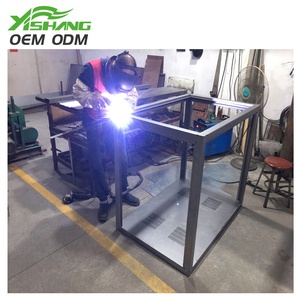 OEM Klantspecifieke zware metalen roestvrijstalen buis chassis structuur slijp- en laswerkzaamheden schaal frame plaatwerk fabricatie - Product Image 4