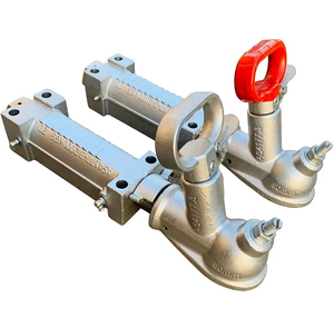 Attelage de remorque à commande manuelle 50 mm, 4 trous de fixation - Zinc - Capacité 2000 kg - Product Image 3