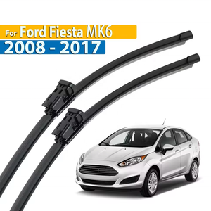 Nuovo Arrivo: <span class=keywords><strong>Spazzole</strong></span> Tergicristallo Anteriori per Auto, in Gomma Naturale Morbida, per <span class=keywords><strong>Ford</strong></span> <span class=keywords><strong>Fiesta</strong></span> 2008-2016 - Product Image 6