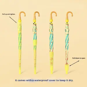 <span class=keywords><strong>Parapluie</strong></span> pare-soleil et pare-soleil d'extérieur de conception de dessin animé pour enfants adultes <span class=keywords><strong>parapluie</strong></span> de Protection solaire en gros pour hommes femmes enfants - Product Image 4